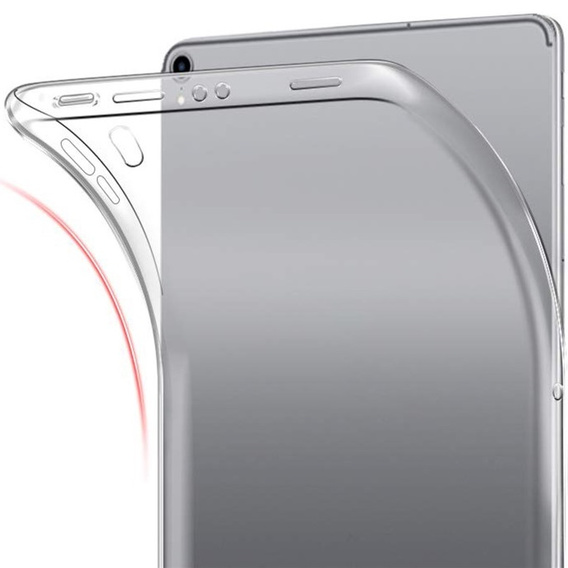 Чохол для iPad Air 10.9" 2022/2020 (5/4 gen.), силіконовий, прозорий