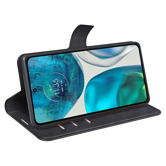 Чехол Wallet до Motorola Moto G52 / G82 5G, Protective Cover, Black