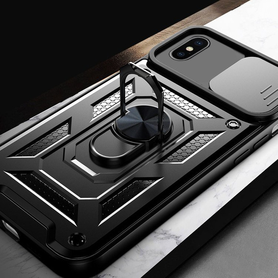 Чохол NOX Camera Slide iPhone XS MAX, CamShield Slide, чорний