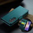CASE фліп-чохол для Samsung Galaxy A54 5G, Litchi Wallet, зелений
