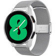 Металический браслет с чехлом для часов Samsung Galaxy Watch 4 40mm, Silver