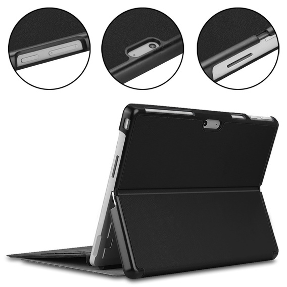 Чoхол до Microsoft Surface Pro 9, Stand Case With stand, чорний