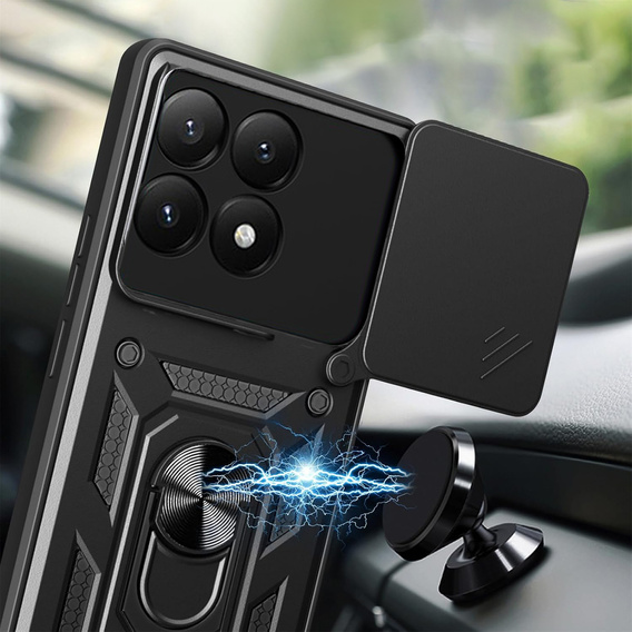 Бронечохол CamShield Slide з кришкою та кільцем для камери для Xiaomi 15T