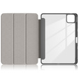 Чехол для Xiaomi Pad 6S Pro 12.4, Smartcase Hybrid, с местом для стилуса, серый