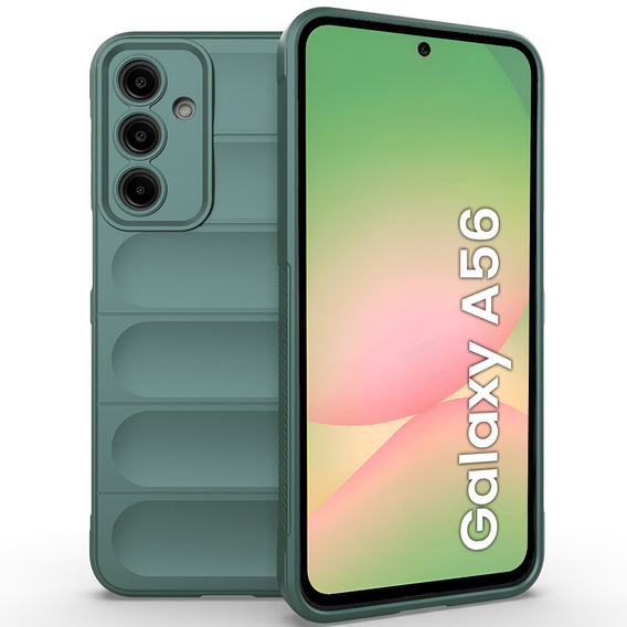 Чехол до Samsung Galaxy A56, Gaming Shockproof, зелёный
