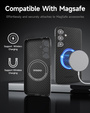 Чехол для Samsung Galaxy S24, ERBORD Full Kevlar, для MagSafe, чёрный