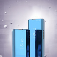 Чехол до Xiaomi Redmi Note 13 Pro+, Clear View, синий