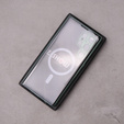 Магнітний чохол Dual Glass MagSafe для Samsung Galaxy S23 Ultra, зелений