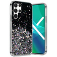 Чехол до Samsung Galaxy S22 Ultra 5G, Glittery, чёрный