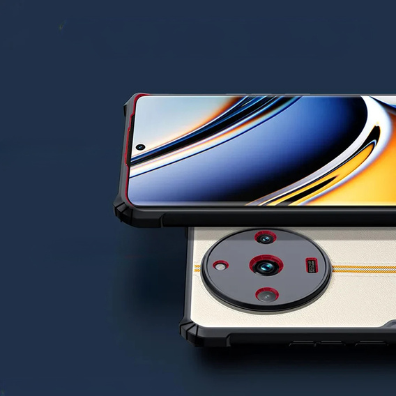 Чoхол до Realme 11 Pro / 11 Pro +, AntiDrop Hybrid, чорний