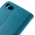 Откидной чехол для iPhone 7/8/SE 2020/SE 2022, Butterfly Flower, синий