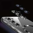 Чохол для Samsung Galaxy S22, Electro MagSafe, чорний + Скло на екран
