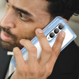 Чехол ERBORD для Samsung Galaxy Z Fold 4 5G, Hybrid Case, Baby Blue