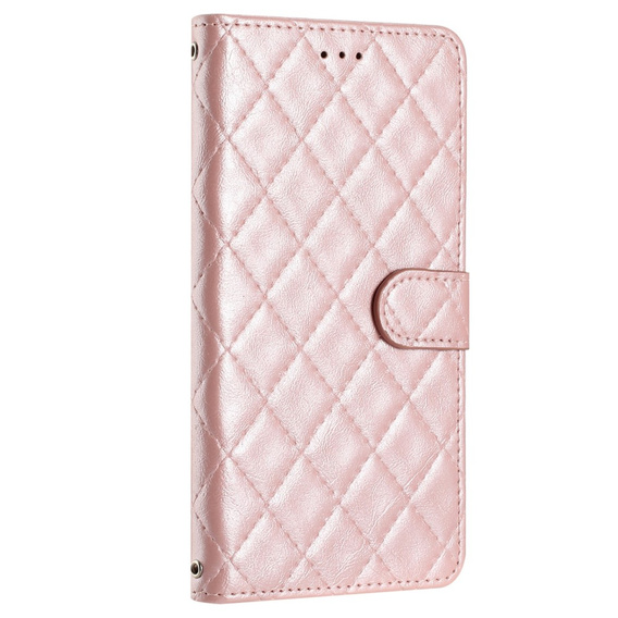 Откидной чехол для Oppo A38 4G / Oppo A18 4G, Wallet, BINFEN COLOR, розовый rose gold