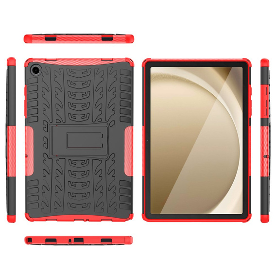 Чехол до Samsung Galaxy Tab A9+, Tire Armor, красный