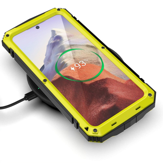 Броньований чохол для Samsung Galaxy S25, R-JUST, жовтий