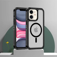 Чехол с рамкой для iPhone 11, для MagSafe, прозрачный / черный
