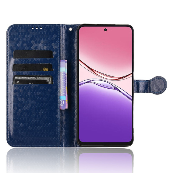 Чохол-фліп для Oppo A5 Pro 5G, Wallet Rhombus, м'яти