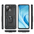 Бронированный Чехол до Xiaomi Mi 11 Lite / Mi 11 Lite 5G / 11 Lite 5G NE, Nox Case Ring, чёрный