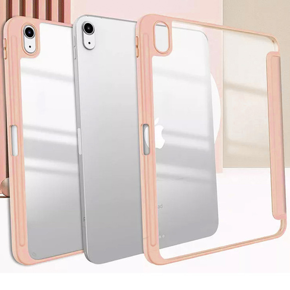 Чехол для iPad 10.9 2022 10 Gen, Smartcase Hybrid, с местом для стилуса, розовый