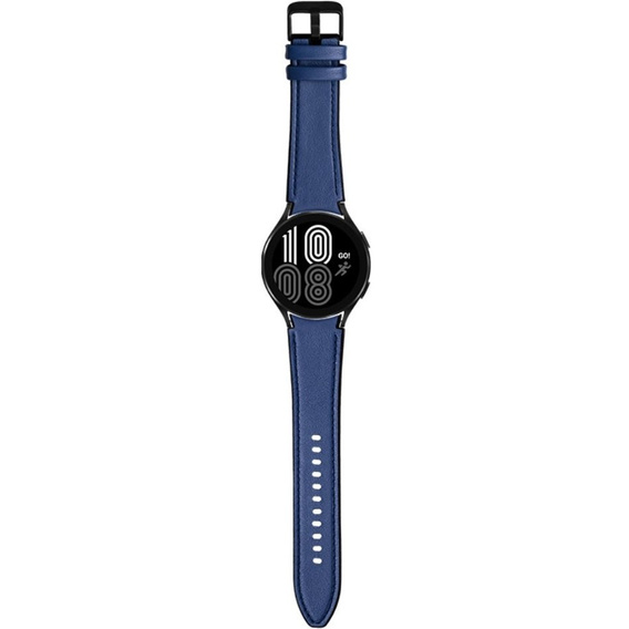 Шкіряний ремінець для годинника Samsung Galaxy Watch 4 / 5 40/42/44/46/45MM PRO, Blue
