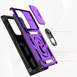 Чехол NOX Camera Slide Samsung Galaxy S24 Ultra, CamShield Slide, фиолетовый