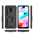 Бронированный Чехол до Xiaomi Redmi 8 / 8A, Nox Case Ring, чёрный