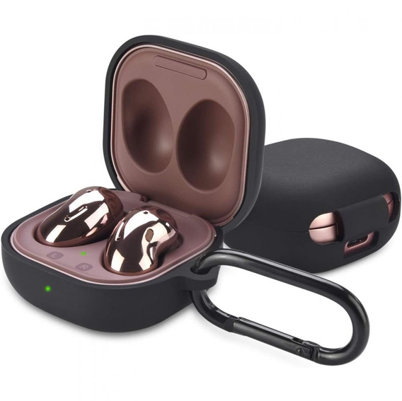 Чехол Tech-Protect Icon для наушников Samsung Galaxy Buds 2 Pro / 2 / Live / Pro - Black