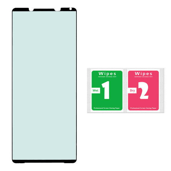 Закаленное стекло 3D для Sony Xperia 1 IV, синий