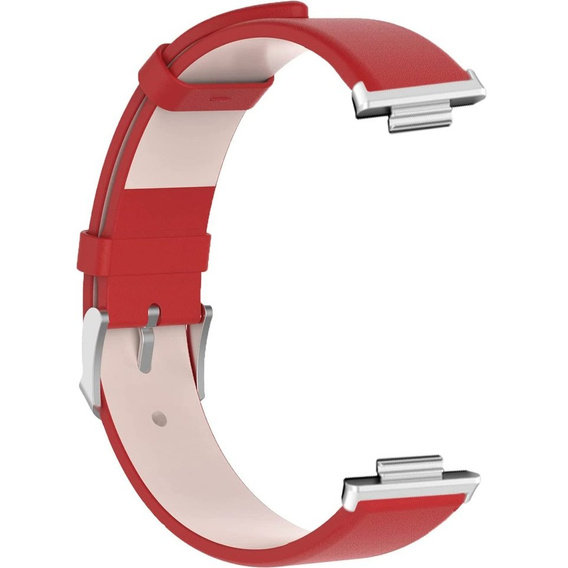 Ремінець Genuine Leather для Huawei Watch Fit 2, Red