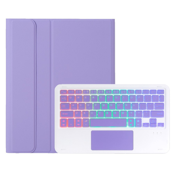 Чехол с подсветкой клавиатуры Bluetooth и тачпадом для Samsung Galaxy Tab A11+