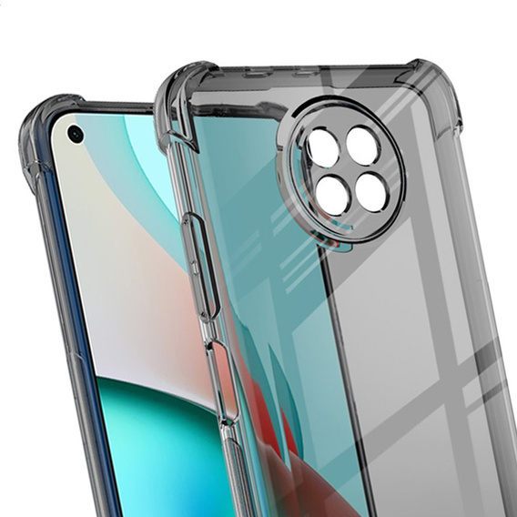 Чехол IMAK до Xiaomi Redmi Note 9T 5G, Dropproof, прозрачный / черный