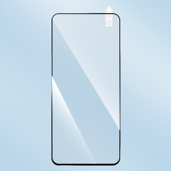 Закаленное стекло 3D для Realme 14 5G / Realme 14T 5G, чёрная рама