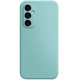 Чохол для Samsung Galaxy A25 5G, Silicone Lite, світло-блакитний + скло 9H