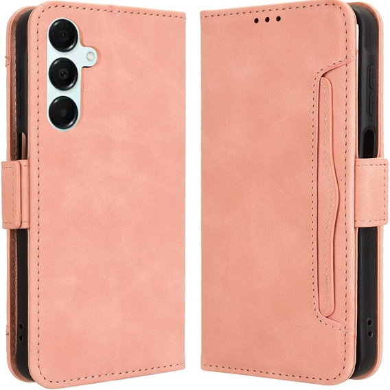 Откидной чехол для Samsung Galaxy A16, Card Slot, розовый