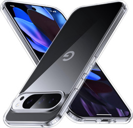 Чехол до Google Pixel 9 / Google Pixel 9 Pro, Fusion Hybrid, прозрачный