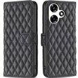 Откидной чехол для Infinix Hot 30, Wallet, BINFEN COLOR, чёрный