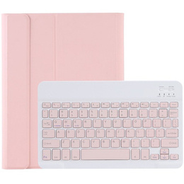 Чехол + клавиатура Lenovo Tab P11 J606F / P11 5G J607Z, розовый rose gold