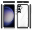 Чoхол Shockproof до Samsung Galaxy S24 FE, із захисним екраном, чорний