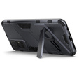 Чехол для Xiaomi Redmi Note 11/11S, Military kickstand, синий