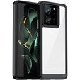 Чoхол до Xiaomi 13T / 13T Pro, Fusion Hybrid, прозорий / чорний