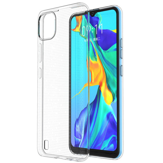 Тонкий чохол до Realme C11 2021, Slim, прозорий