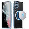 Защитный чехол для камеры Samsung Galaxy S23 Ultra, CamShield MagSafe, прозрачный / синий