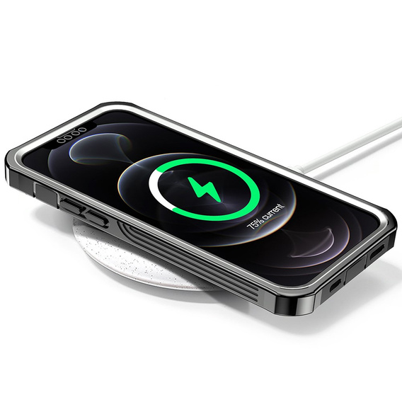 Чехол для iPhone 13 Pro Max, Shockproof, с пленкой, синий