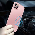 Чехол Matte Glass до iPhone 11 Pro, Matte/Pink