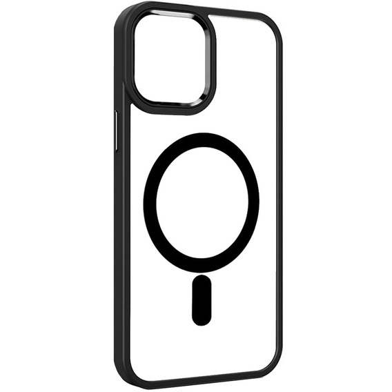 Магнітний чохол Magsafe для iPhone 15 Pro, чорний