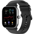 Силиконовый ремешок 20mm, Black/Black Buckle