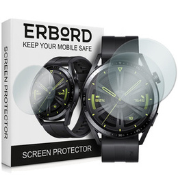 Защитное стекло 2х Erbord для дисплея смарт часов Huawei Watch GT 3 46mm