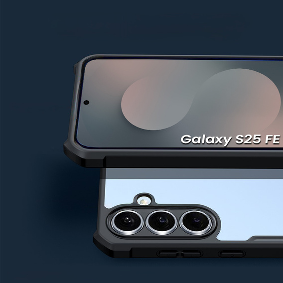 Чoхол до Samsung Galaxy S25 FE, AntiDrop Hybrid, чорний