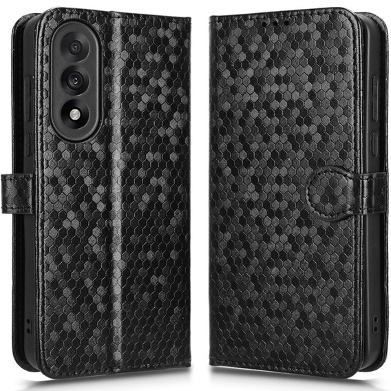 Флип-кейс для OnePlus Nord 5, Wallet Rhombus, чёрный